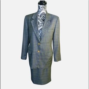 💜💜1-DAY SALE💛💜BURBERRY💛💜PINSTRIPE💛💜DOUBLE BREASTED💛💜